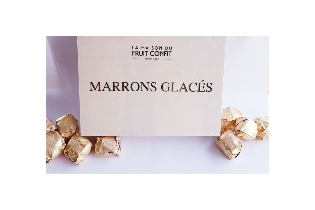 Marrons Glaces Vanilla Glazed Chestnuts