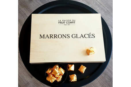 Maison Chaudun: candied fruit sticks coated with chocolate