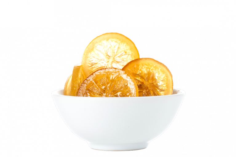 Tranches de citrons confits - Decoration patisserie - citron confit