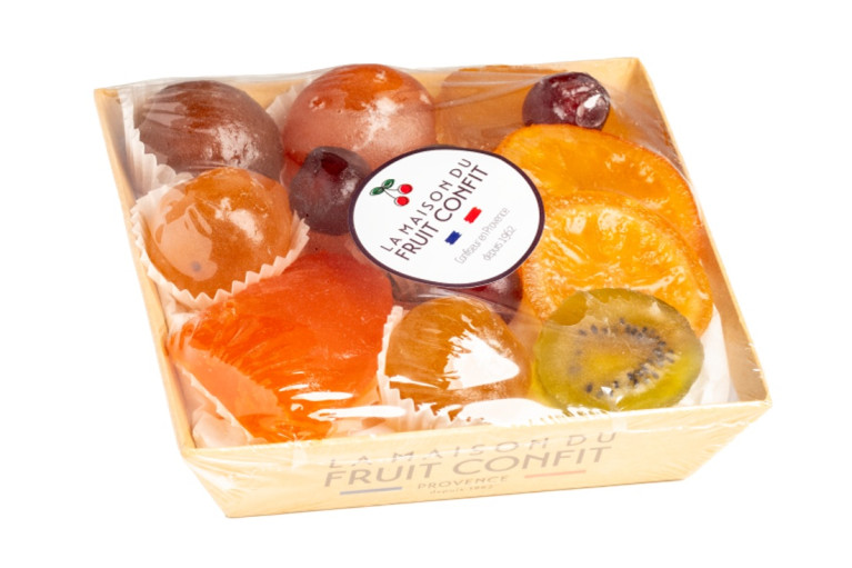 Assortiment de Fruits Confits en Cubes